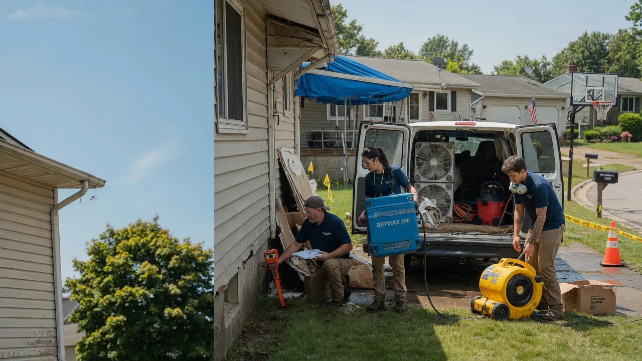 Ceiling Leak Cleanup in West Chester, OH near me